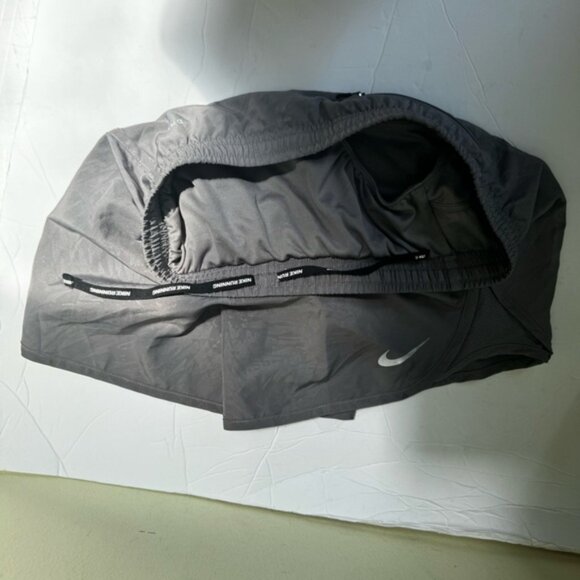 Nike NEW Tempo Dri Fit Lightweight Shorts Mesh Side Stretch Pocket Run Gray XS - Picture 6 of 16